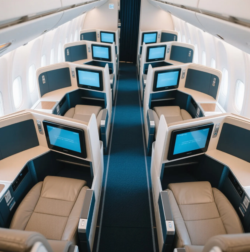 How to Score Business-Class Seats on an Economy Budget
